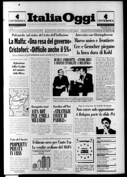 Italia oggi : quotidiano di economia finanza e politica